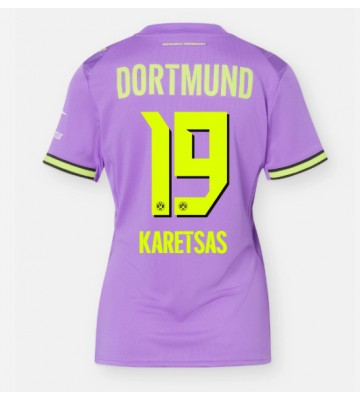 Borussia Dortmund Konstantinos Karetsas #19 Replika Tredje Tröja Damer 2026-27 Kortärmad